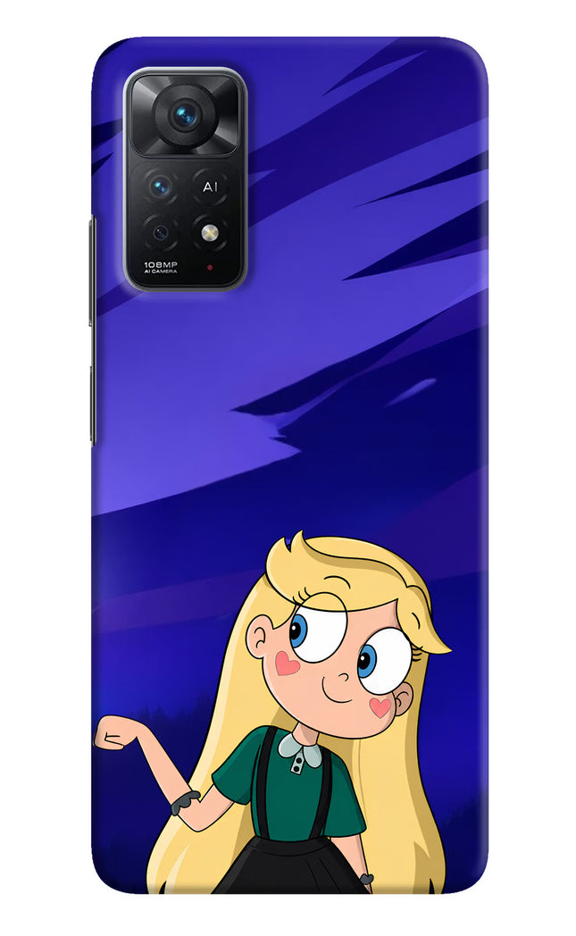 Star Glow Redmi Note 11 Pro+ 5G Hard Case Back Cover by Casekaro