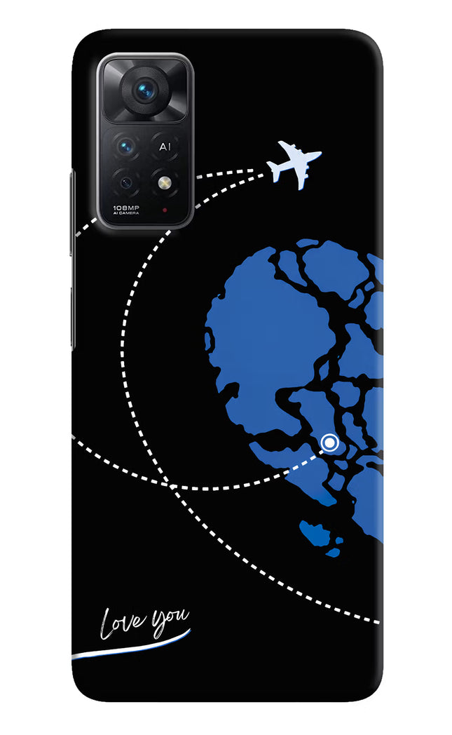 Love Orbit Redmi Note 11 Pro+ 5G Hard Case Back Cover by Casekaro