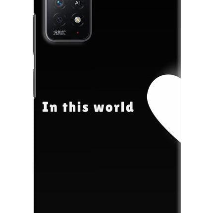 This World Redmi Note 11 Pro+ 5G Hard Case Back Cover by Casekaro