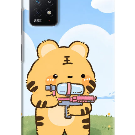 Tiger Treat Redmi Note 11 Pro+ 5G Hard Case Back Cover by Casekaro