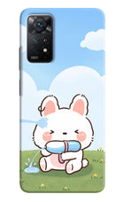 Bunny Treat Redmi Note 11 Pro+ 5G Hard Case Back Cover by Casekaro