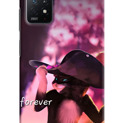 Forever Cat Redmi Note 11 Pro+ 5G Hard Case Back Cover by Casekaro