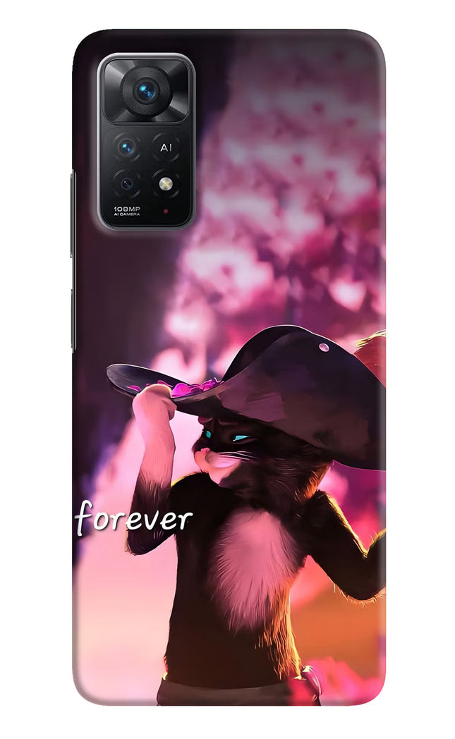 Forever Cat Redmi Note 11 Pro+ 5G Hard Case Back Cover by Casekaro