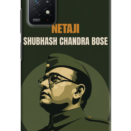 Netaji Legacy Redmi Note 11 Pro+ 5G Hard Case Back Cover by Casekaro