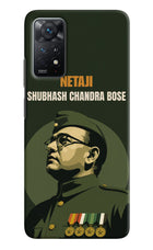 Netaji Legacy Redmi Note 11 Pro+ 5G Hard Case Back Cover by Casekaro