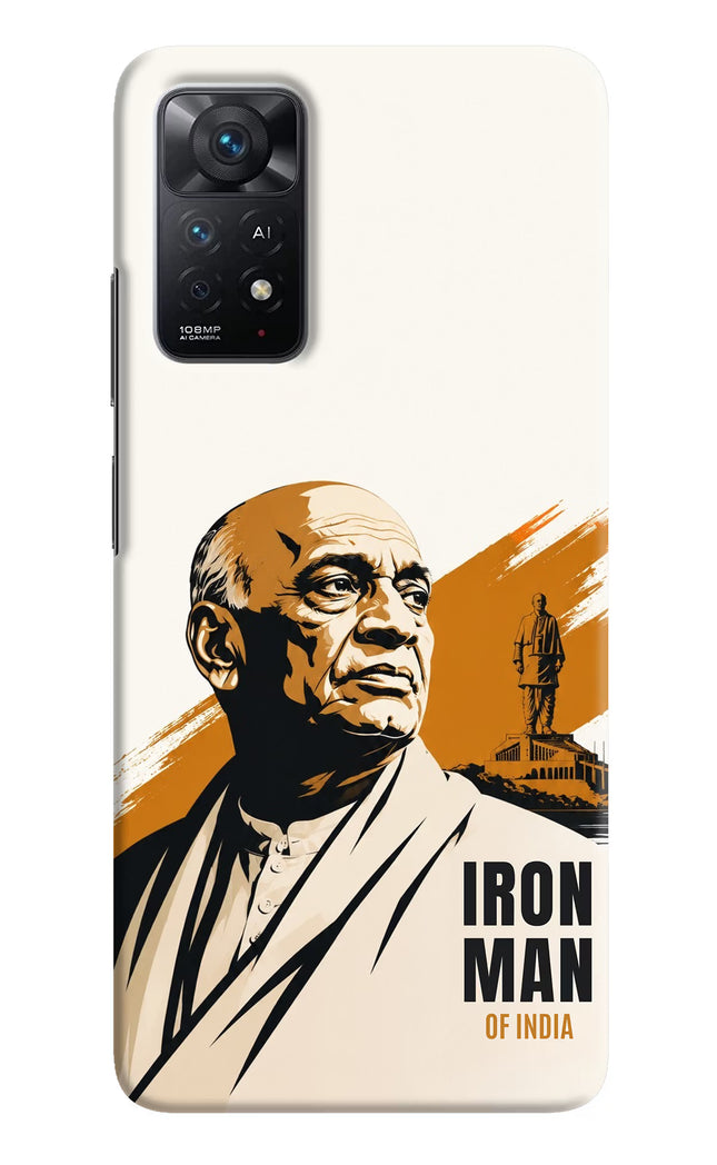 Sardar Patel Iron Will Redmi Note 11 Pro+ 5G Hard Case Back Cover by Casekaro