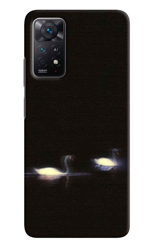 Silent Swans Redmi Note 11 Pro+ 5G Hard Case Back Cover by Casekaro