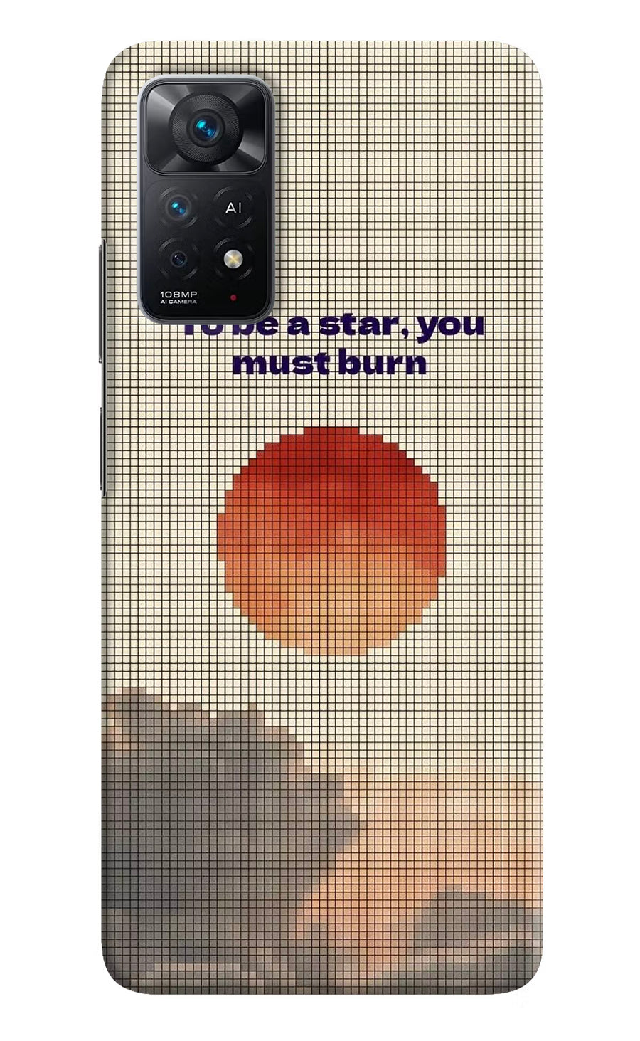 Pixel Sun Redmi Note 11 Pro+ 5G Back Cover, Hard case
