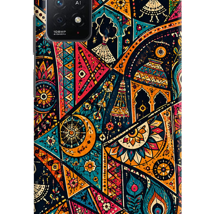 Folk Print Redmi Note 11 Pro+ 5G Back Cover