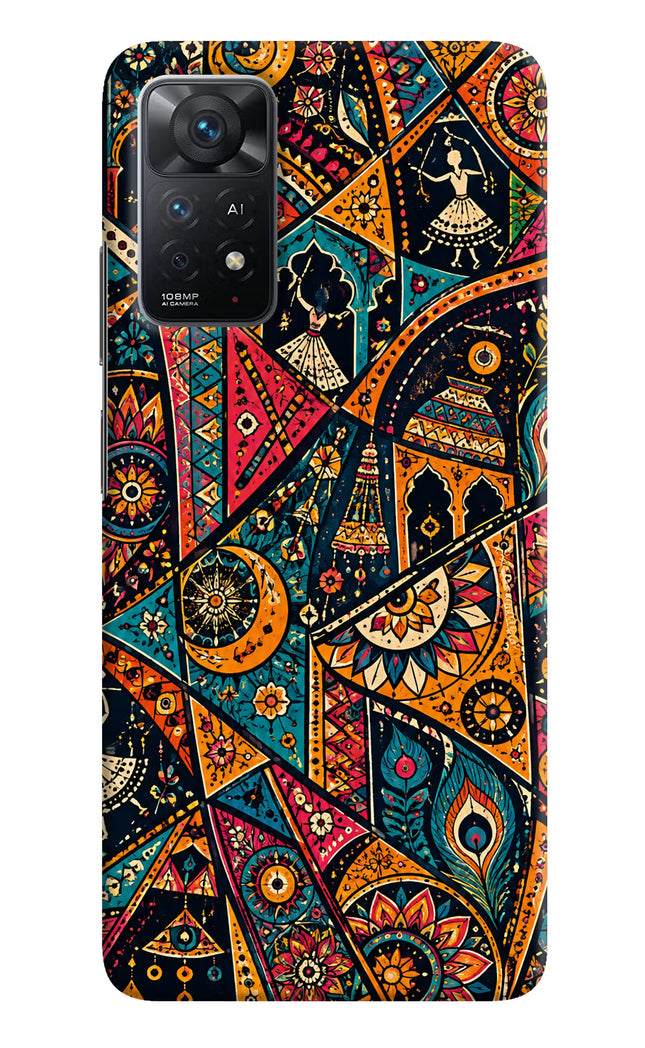 Folk Print Redmi Note 11 Pro+ 5G Hard Case Back Cover by Casekaro