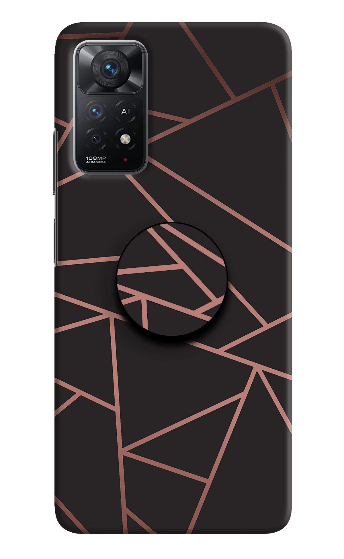 Geometric Pattern Redmi Note 11 Pro+ 5G Pop Case by Casekaro