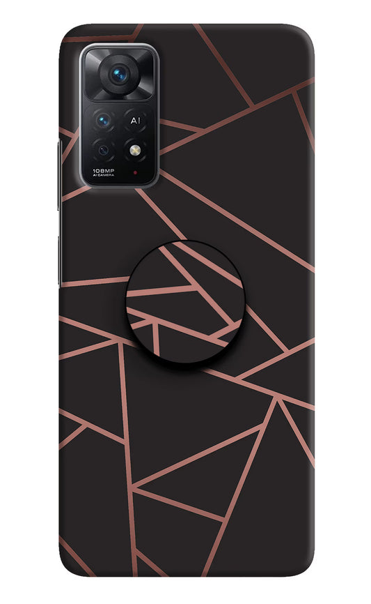Geometric Pattern Redmi Note 11 Pro+ 5G Pop Case by Casekaro