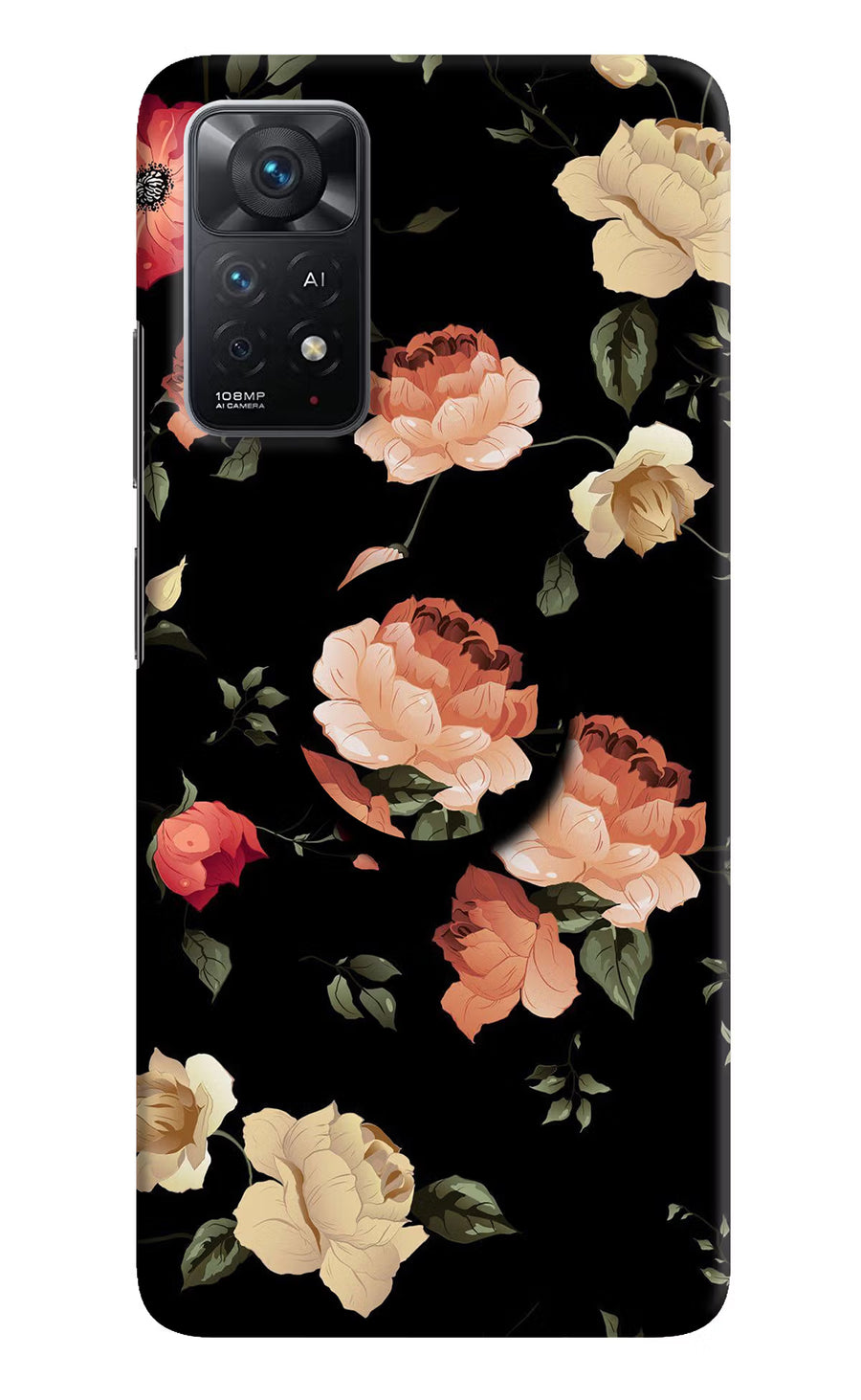 Flowers Redmi Note 11 Pro+ 5G Pop Case, Hard case