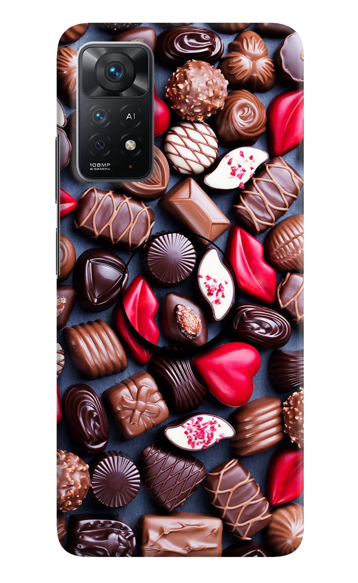 Chocolates Redmi Note 11 Pro+ 5G Pop Case by Casekaro
