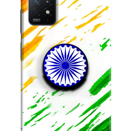 Indian Flag Ashoka Chakra Redmi Note 11 Pro+ 5G Pop Case by Casekaro