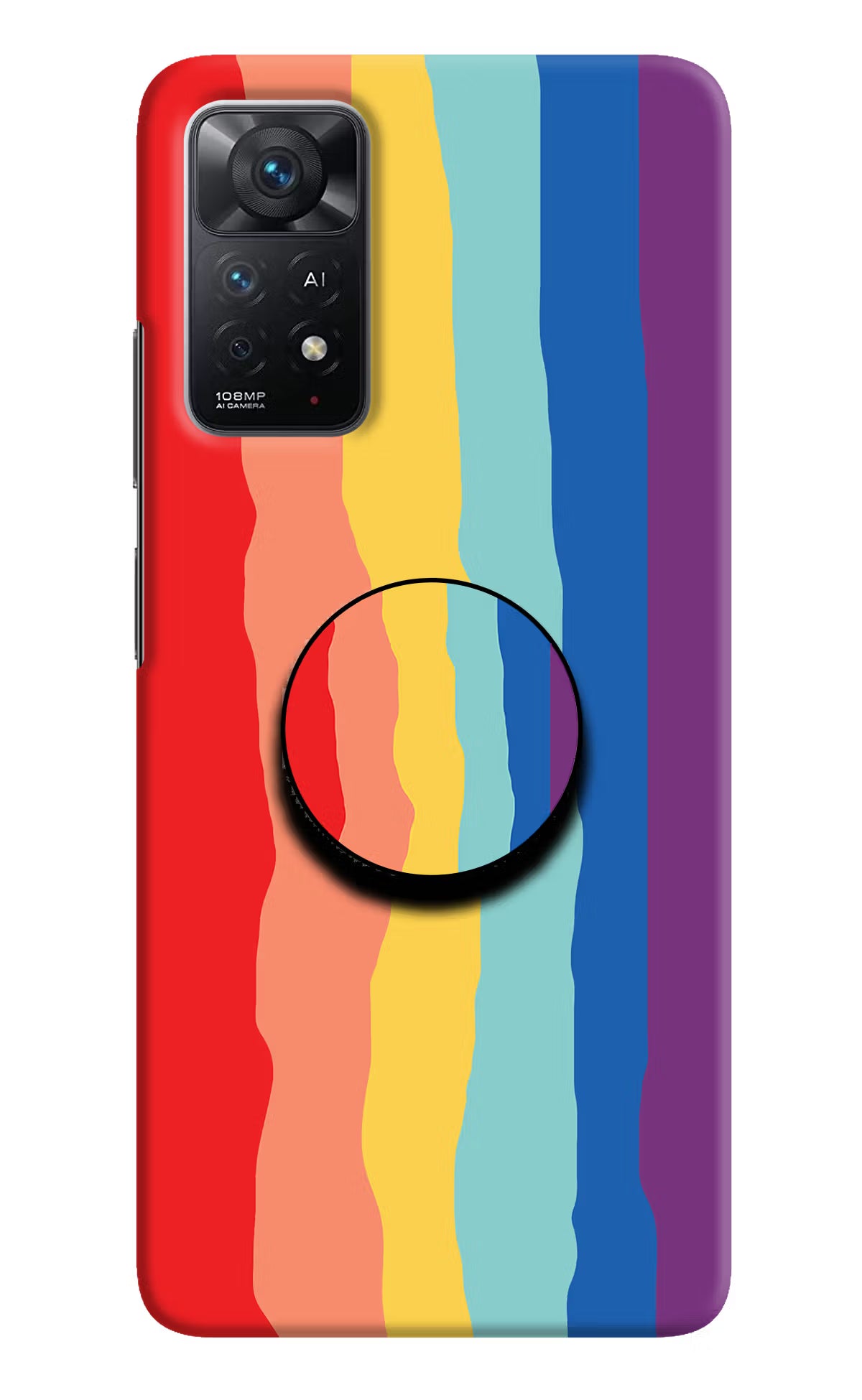 Rainbow Redmi Note 11 Pro+ 5G Pop Case by Casekaro