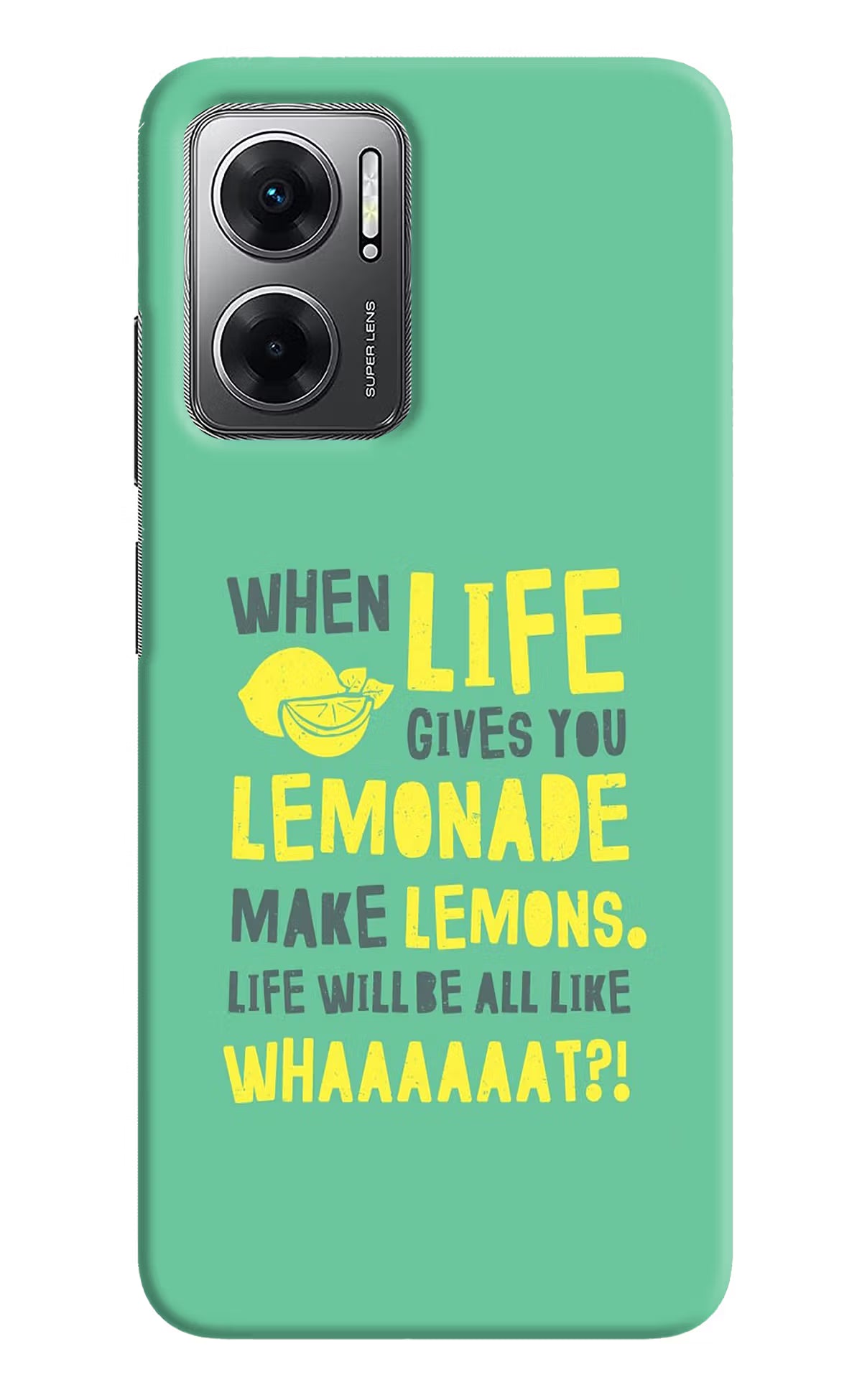 Quote Redmi 11 Prime 5G Hard Case Back Cover by Casekaro