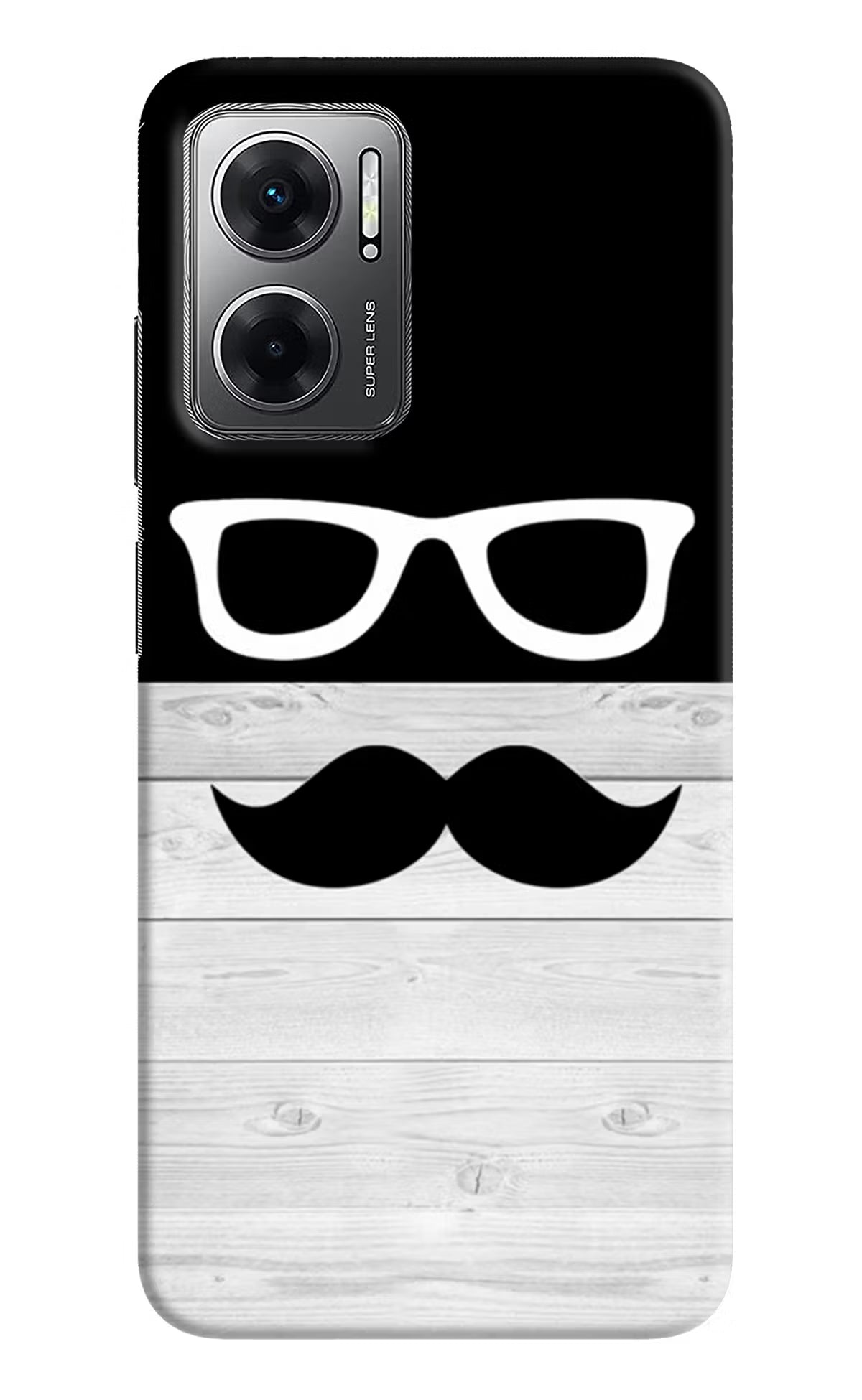 Mustache Redmi 11 Prime 5G Hard Case Back Cover by Casekaro