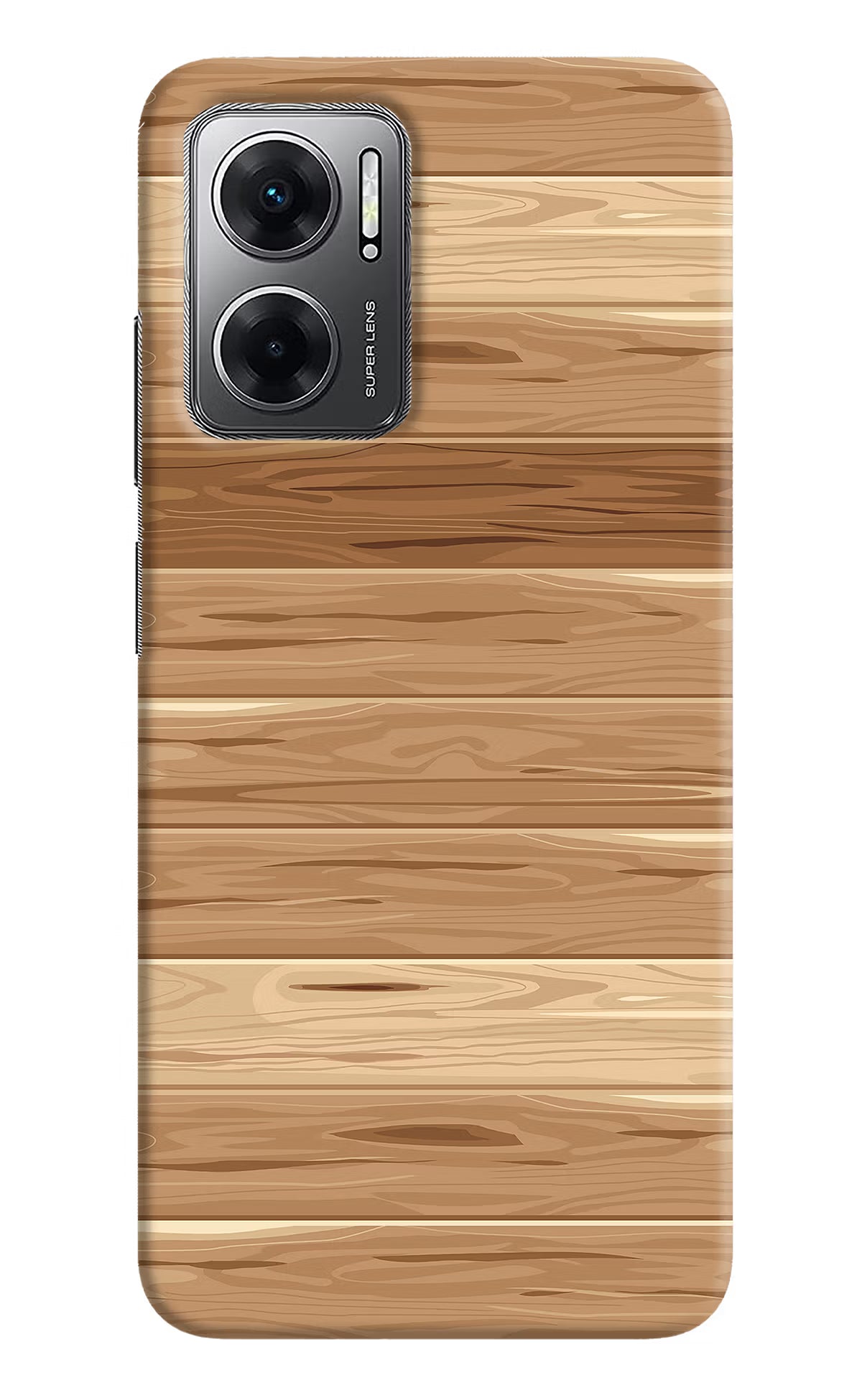Wooden Vector Redmi 11 Prime 5G Hard Case Back Cover by Casekaro