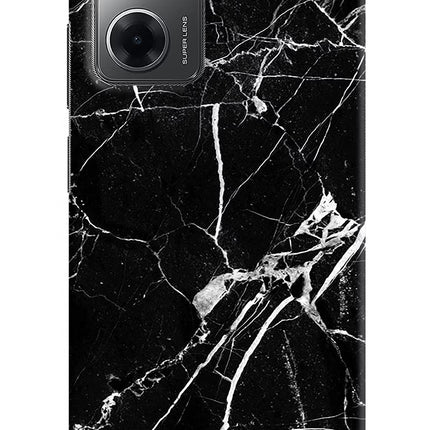 Black Marble Pattern Redmi 11 Prime 5G Hard Case Back Cover by Casekaro