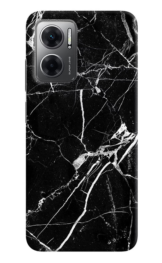 Black Marble Pattern Redmi 11 Prime 5G Hard Case Back Cover by Casekaro