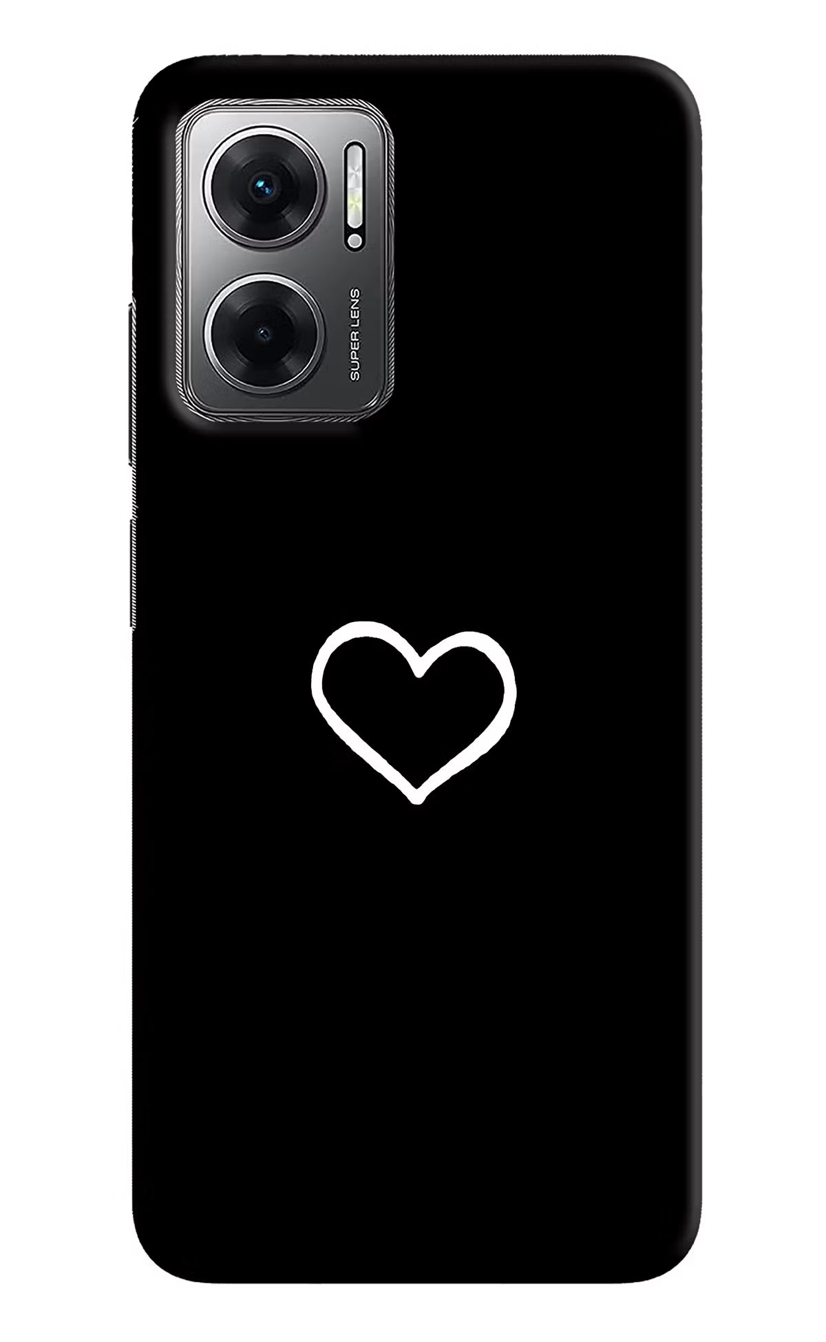 Heart Redmi 11 Prime 5G Hard Case Back Cover by Casekaro
