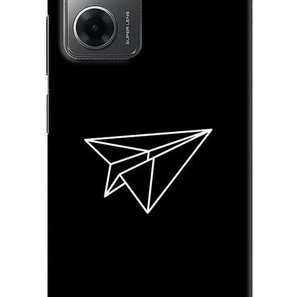Paper Plane White Redmi 11 Prime 5G Hard Case Back Cover by Casekaro