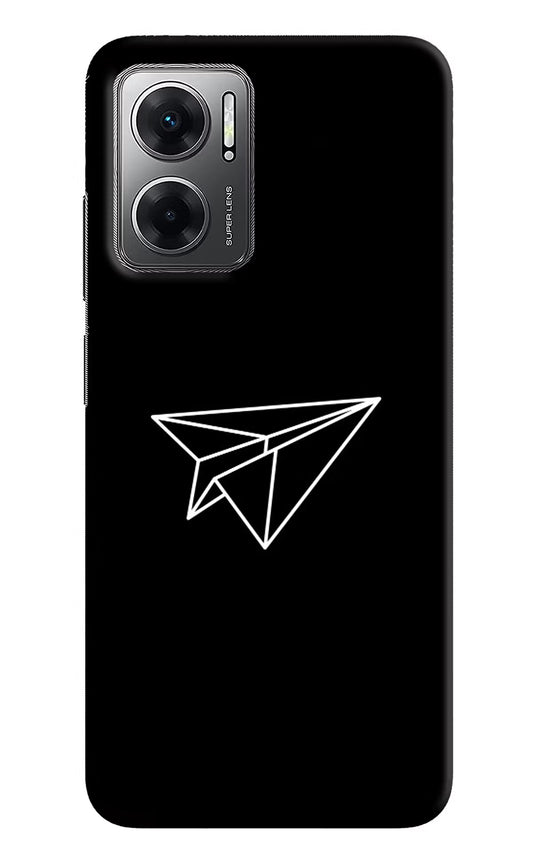 Paper Plane White Redmi 11 Prime 5G Hard Case Back Cover by Casekaro