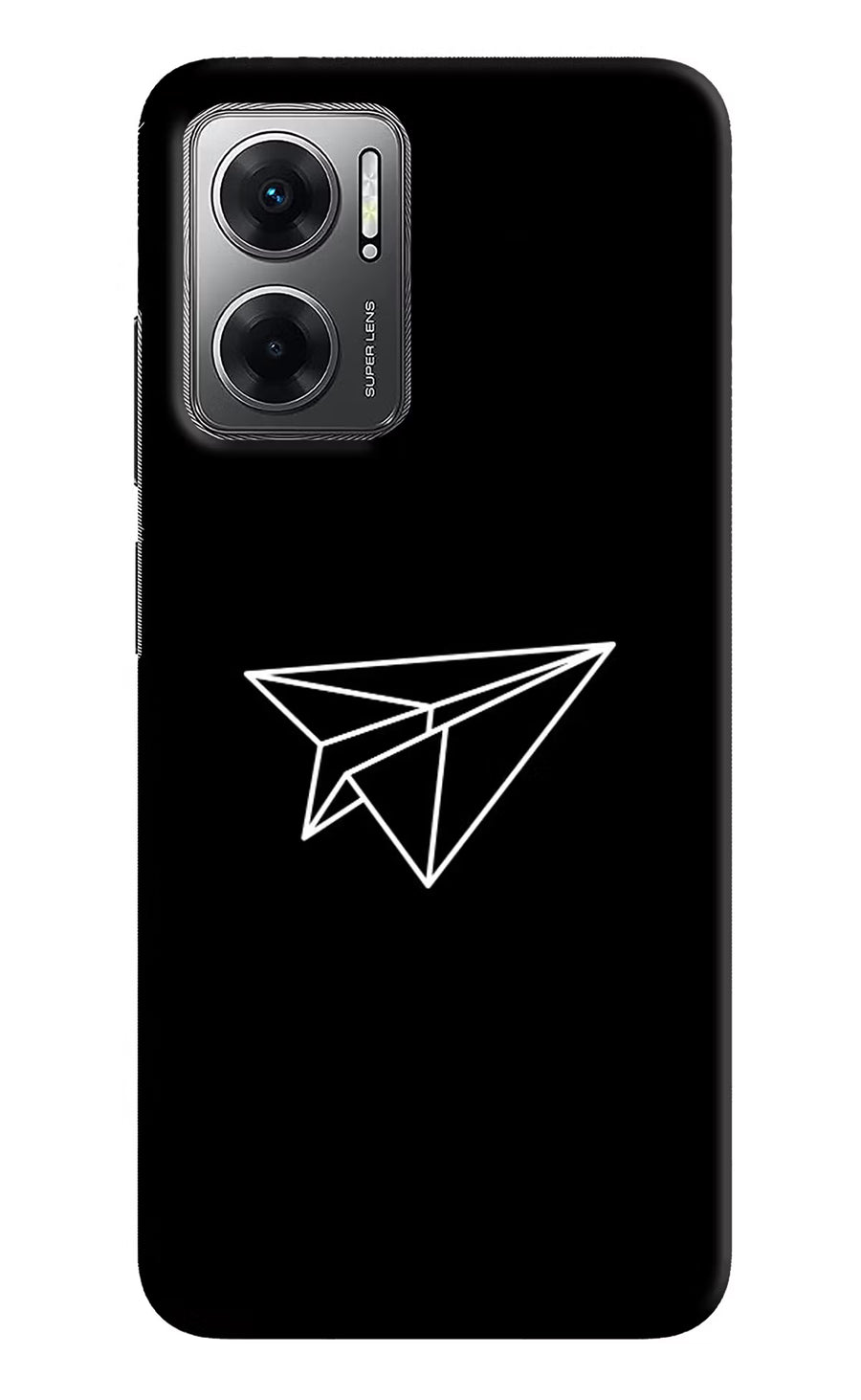 Paper Plane White Redmi 11 Prime 5G Back Cover, Hard case