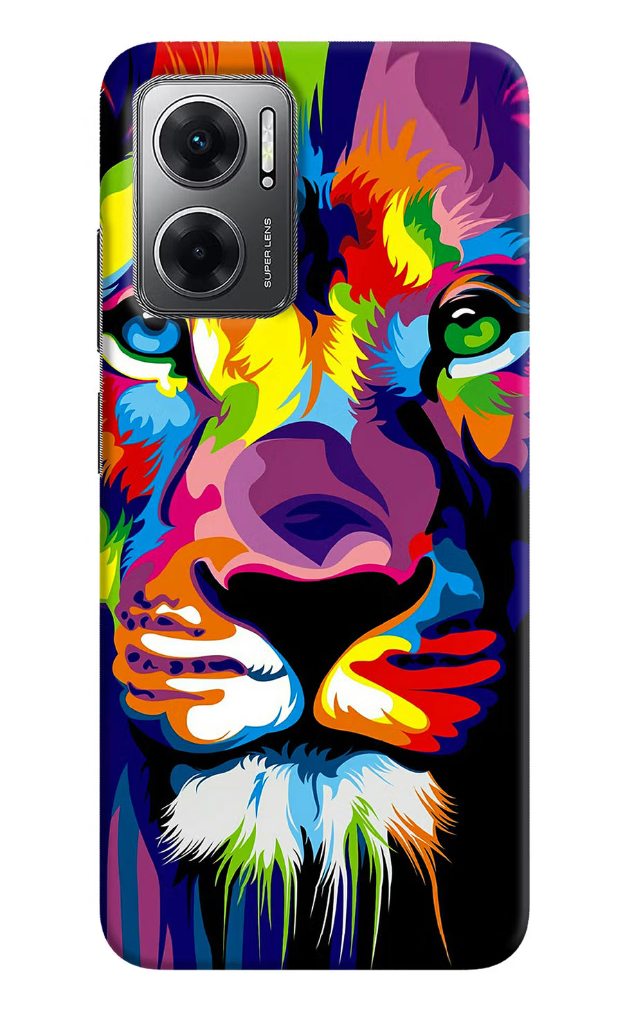 Lion Redmi 11 Prime 5G Back Cover, Hard case