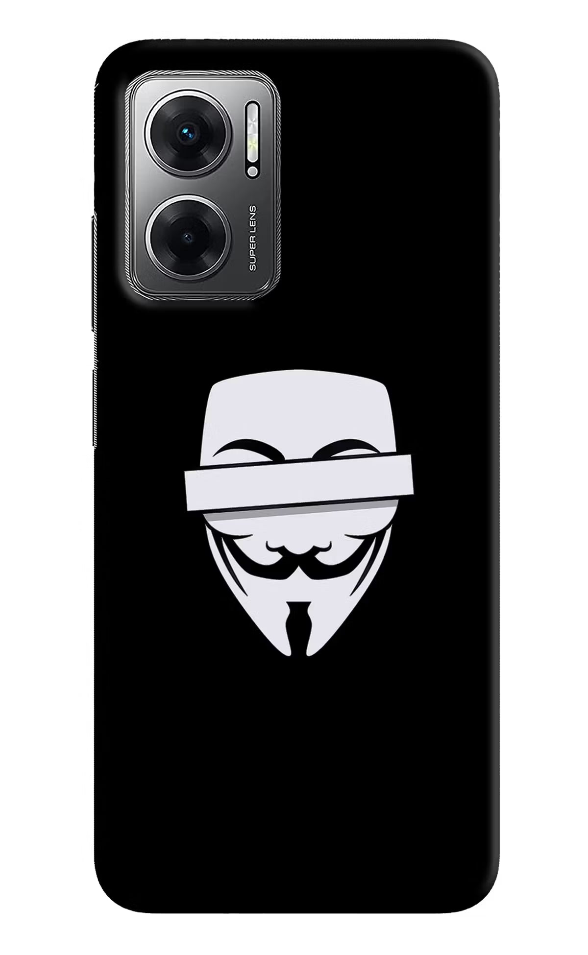 Anonymous Face Redmi 11 Prime 5G Hard Case Back Cover by Casekaro