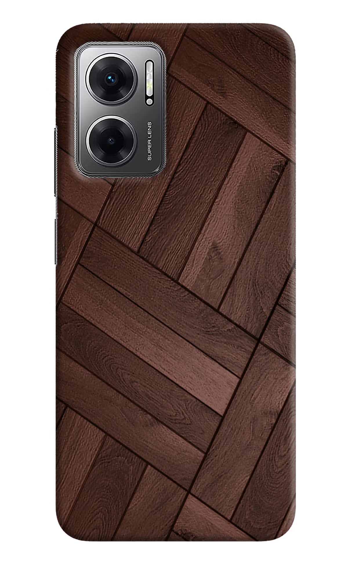 Wooden Texture Design Redmi 11 Prime 5G Hard Case Back Cover by Casekaro