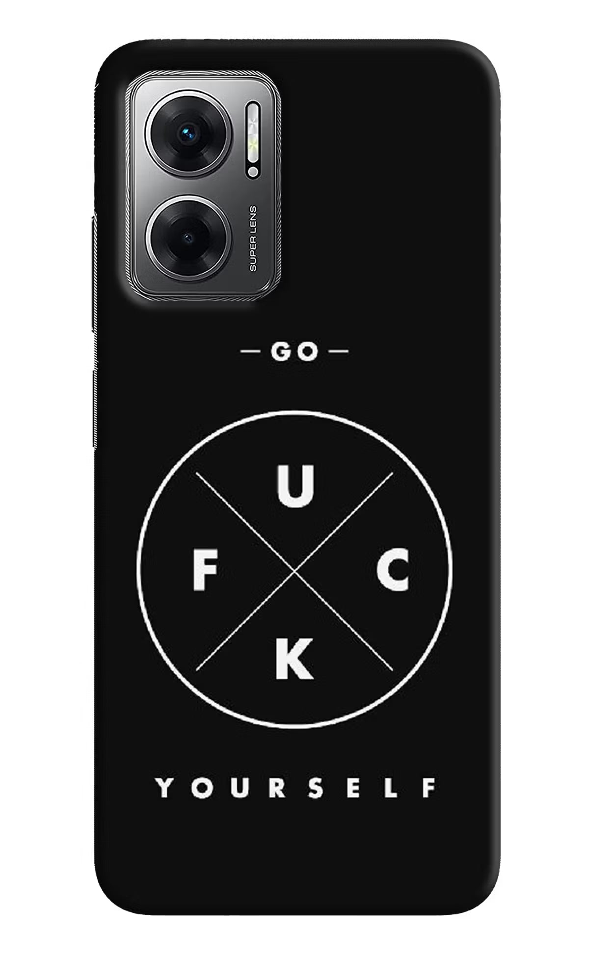 Go Fuck Yourself Redmi 11 Prime 5G Hard Case Back Cover by Casekaro