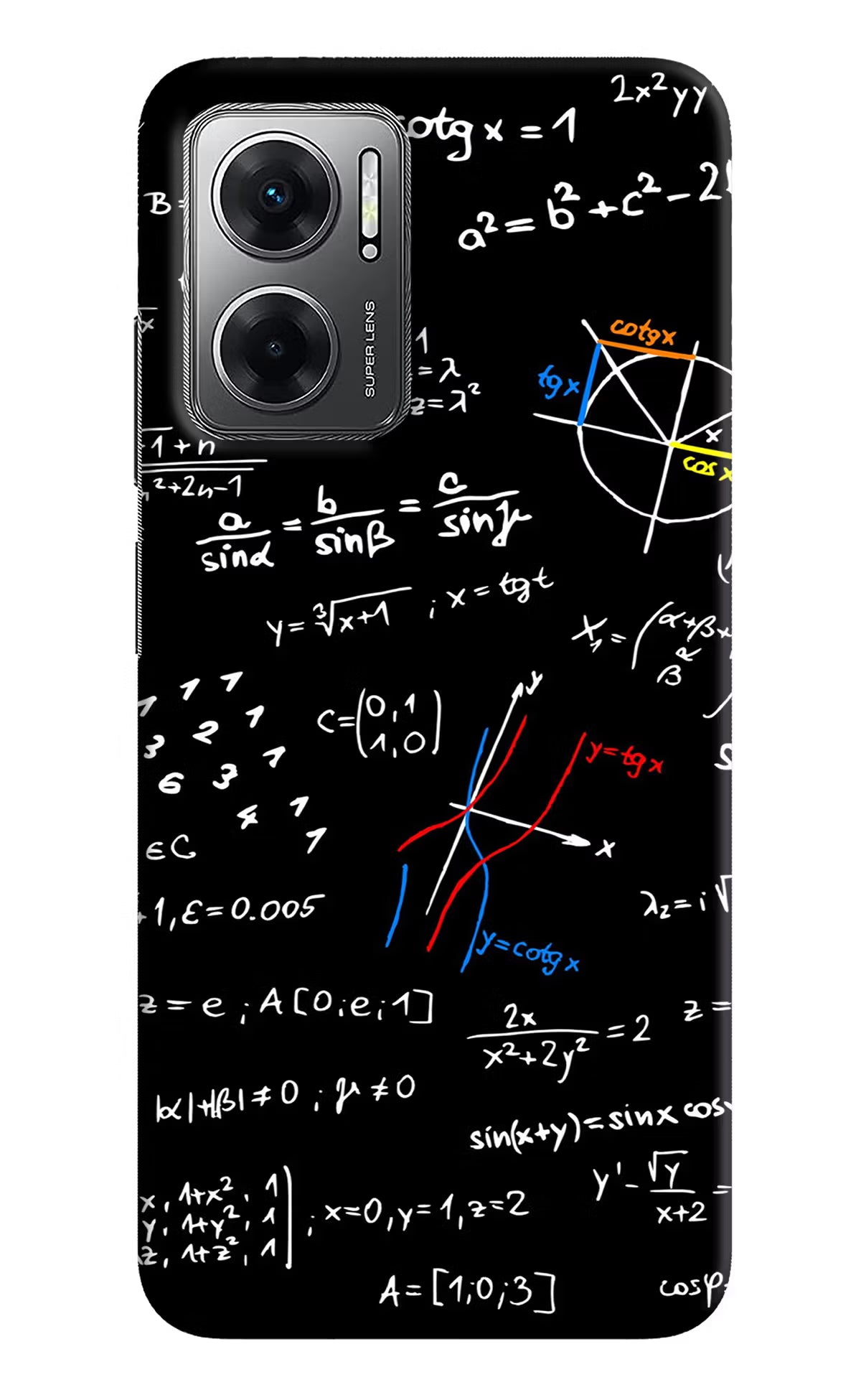 Mathematics Formula Redmi 11 Prime 5G Hard Case Back Cover by Casekaro