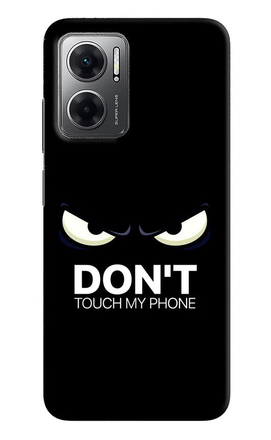 Don'T Touch My Phone Redmi 11 Prime 5G Hard Case Back Cover by Casekaro