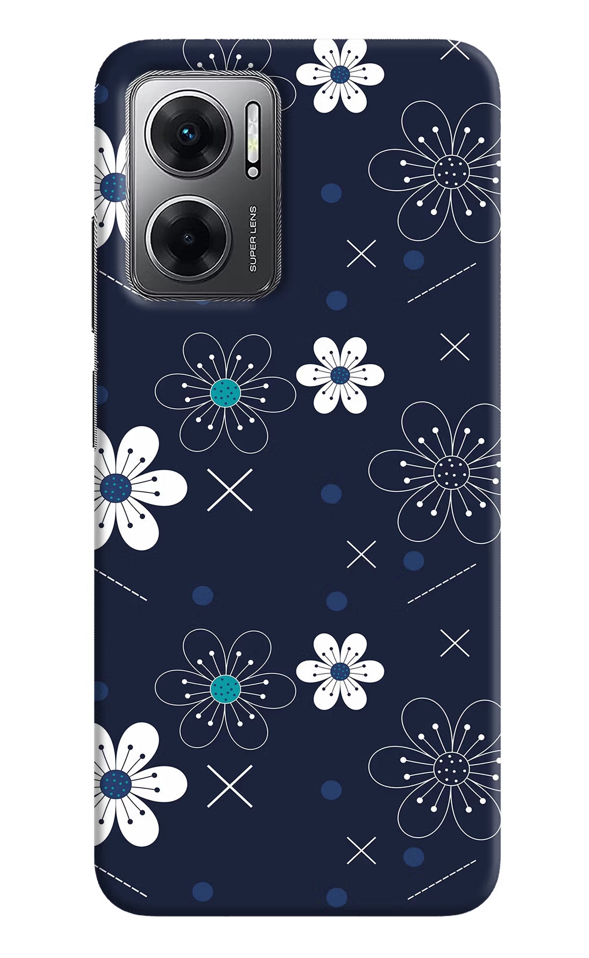 Flowers Redmi 11 Prime 5G Hard Case Back Cover by Casekaro