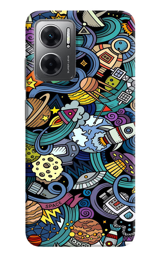 Space Abstract Redmi 11 Prime 5G Hard Case Back Cover by Casekaro
