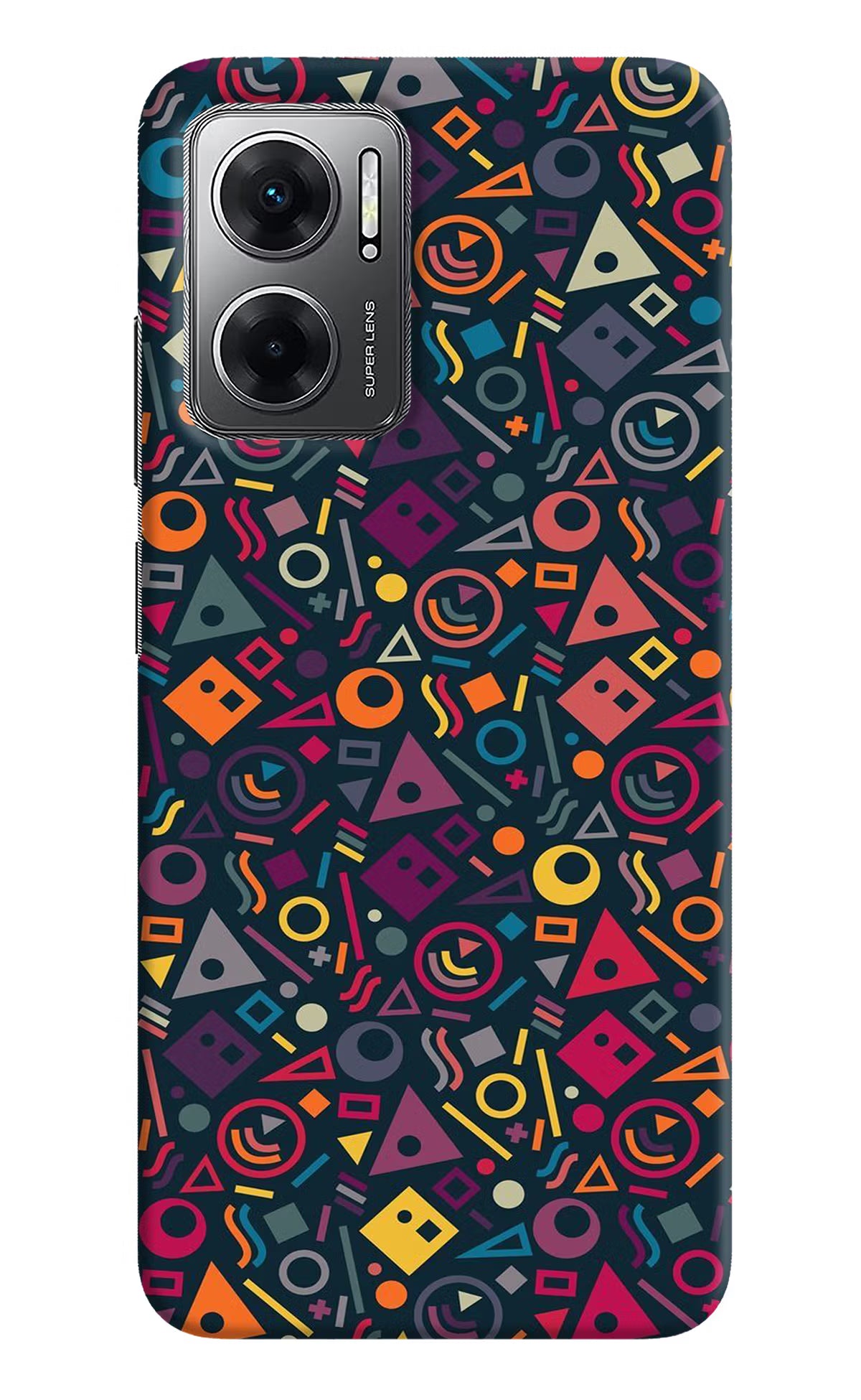 Geometric Abstract Redmi 11 Prime 5G Hard Case Back Cover by Casekaro
