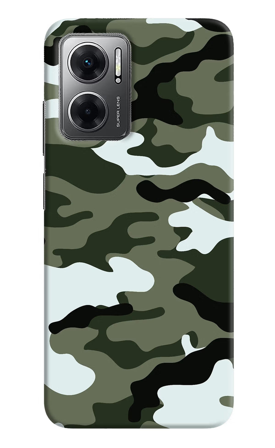 Camouflage Redmi 11 Prime 5G Back Cover, Hard case