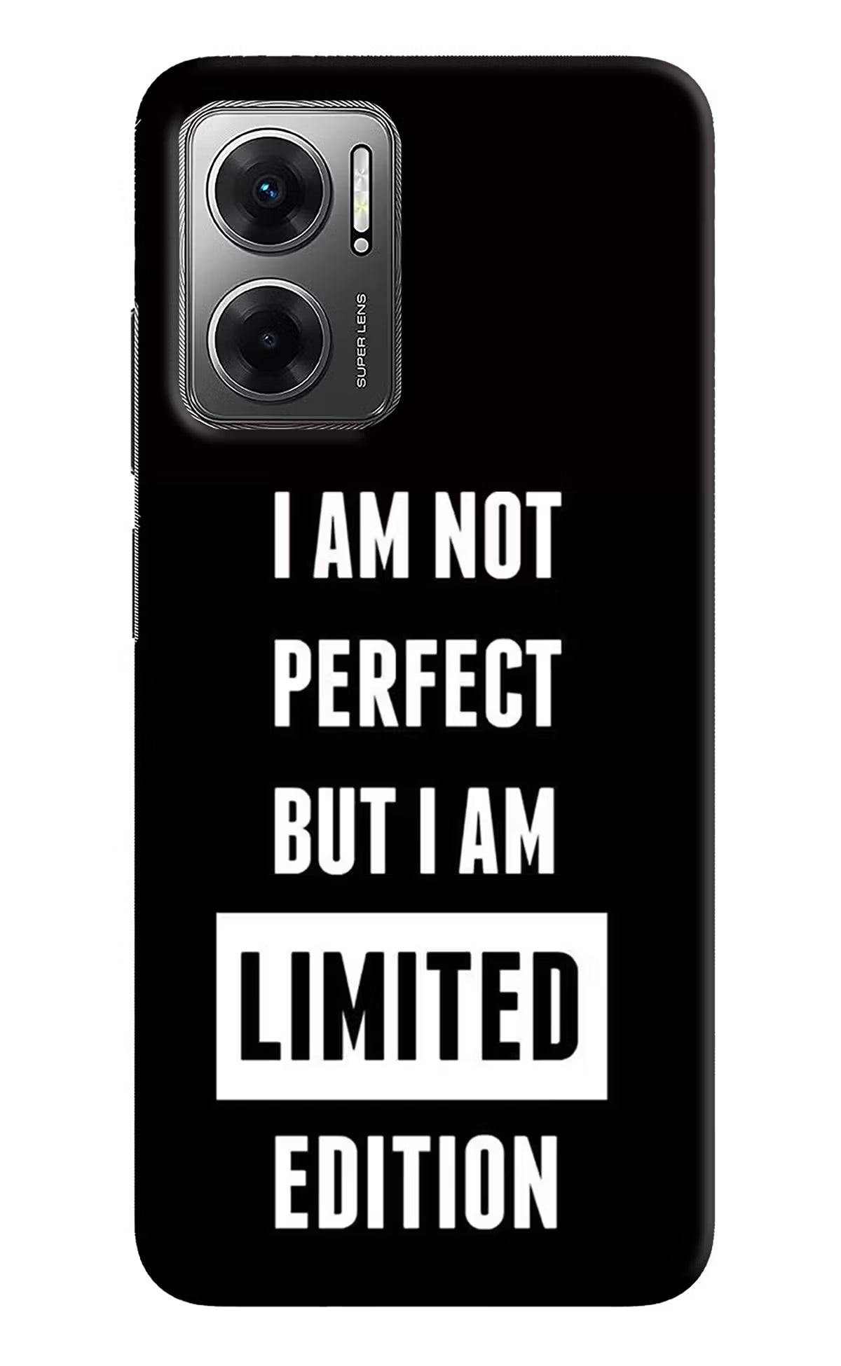 I Am Not Perfect But I Am Limited Edition Redmi 11 Prime 5G Hard Case Back Cover by Casekaro
