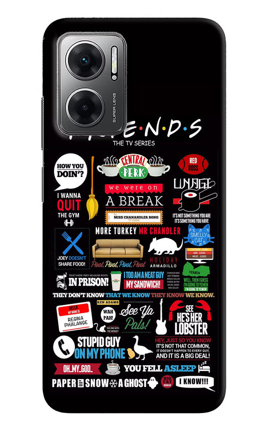FRIENDS Redmi 11 Prime 5G Hard Case Back Cover by Casekaro