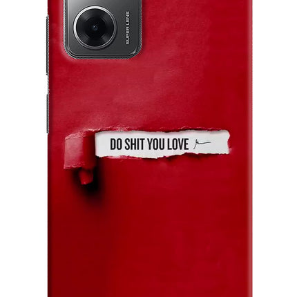 Do Shit You Love Redmi 11 Prime 5G Hard Case Back Cover by Casekaro