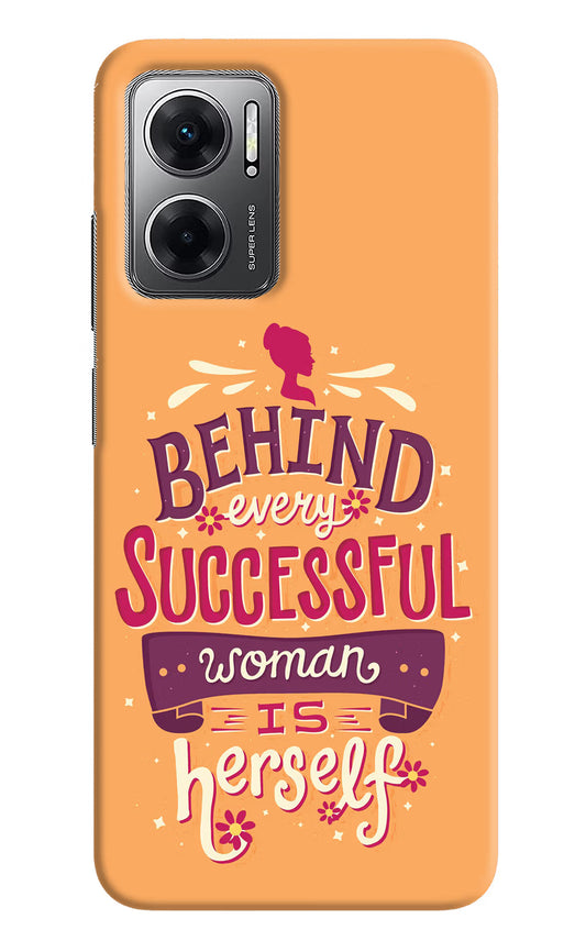 Behind Every Successful Woman There Is Herself Redmi 11 Prime 5G Hard Case Back Cover by Casekaro