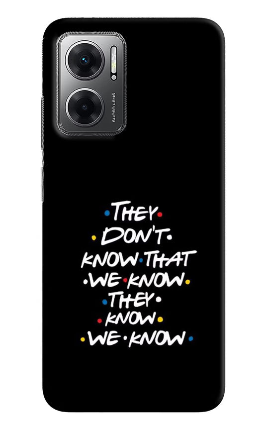 FRIENDS Dialogue Redmi 11 Prime 5G Hard Case Back Cover by Casekaro