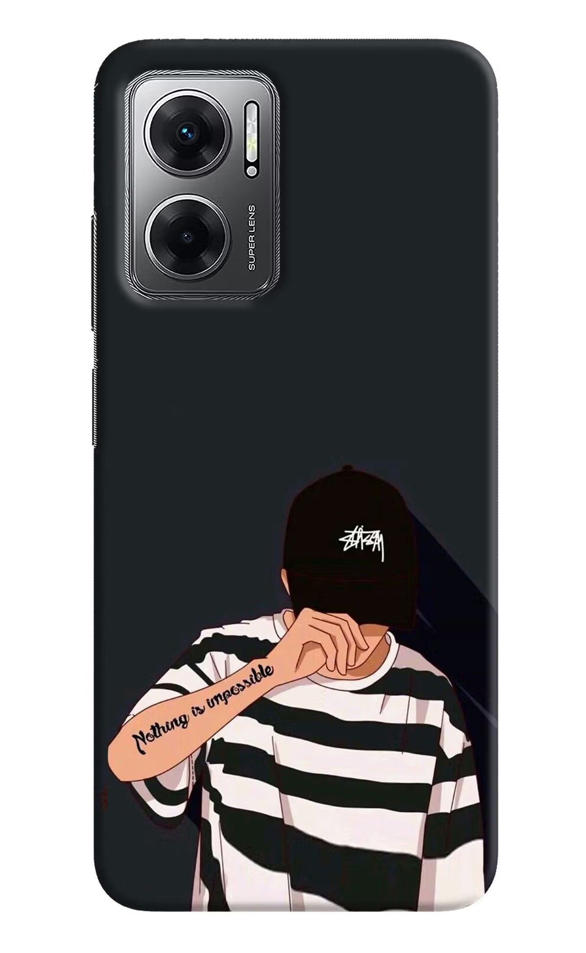 Aesthetic Boy Redmi 11 Prime 5G Hard Case Back Cover by Casekaro