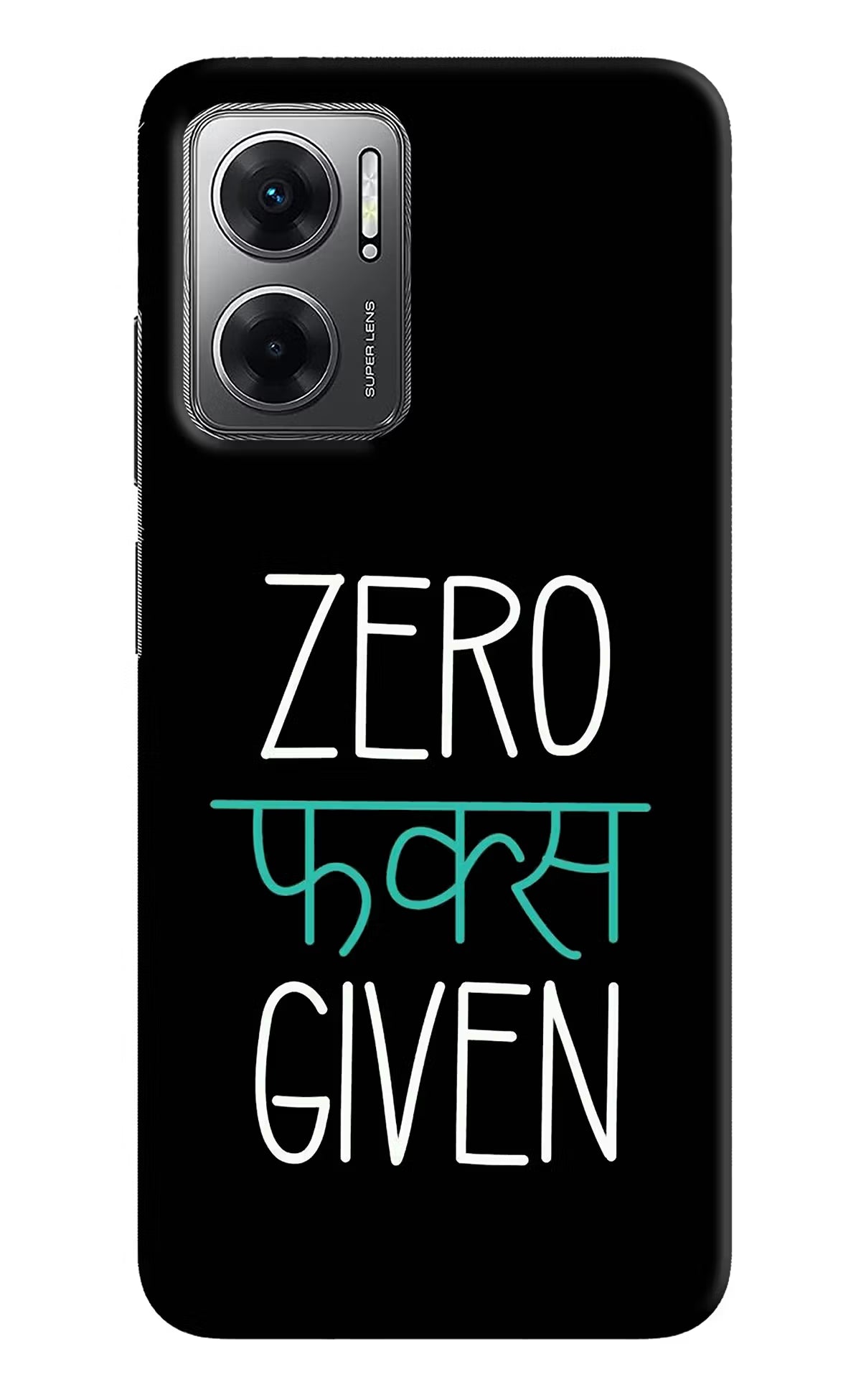 Zero Fucks Given Redmi 11 Prime 5G Hard Case Back Cover by Casekaro