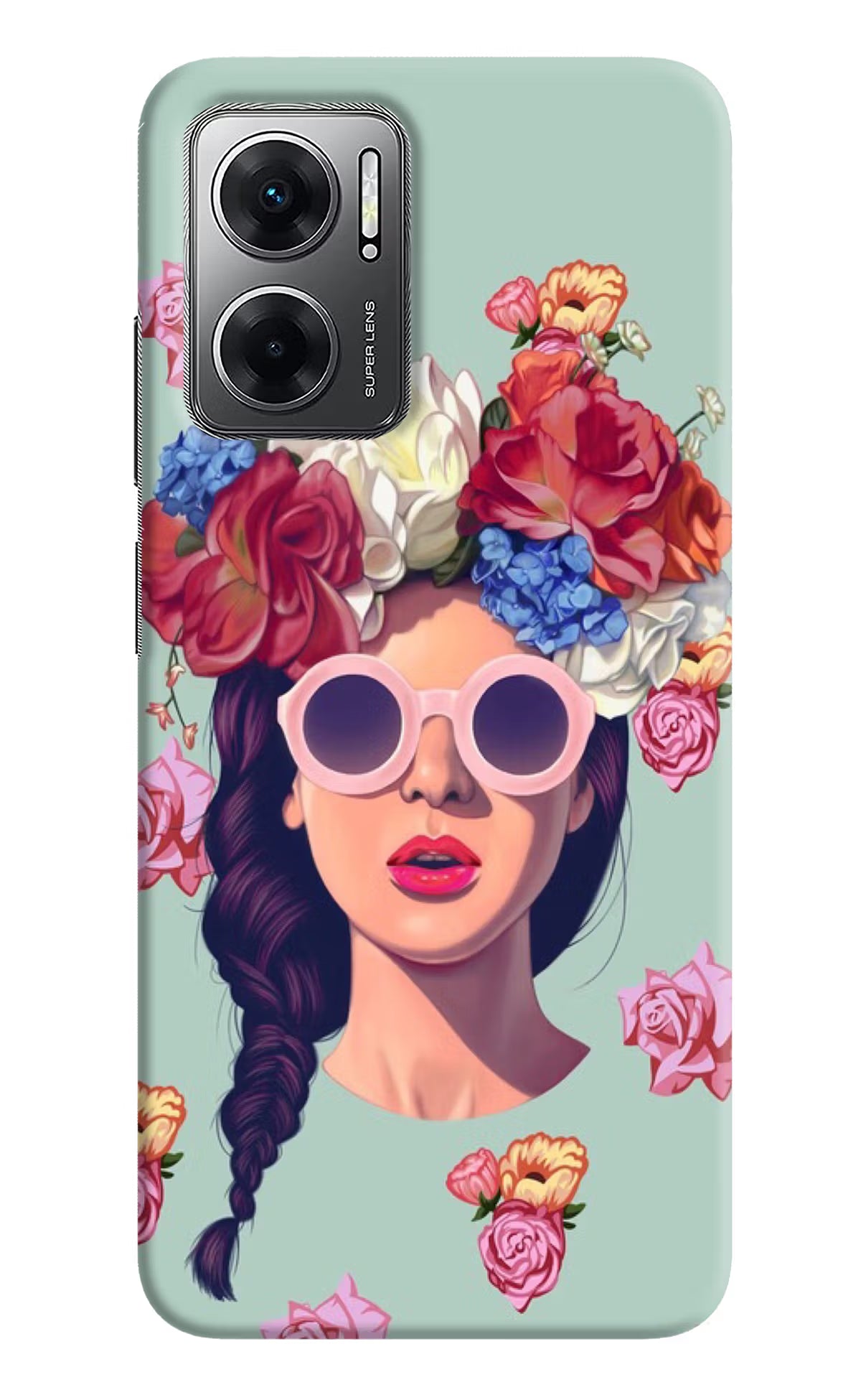 Pretty Girl Redmi 11 Prime 5G Hard Case Back Cover by Casekaro