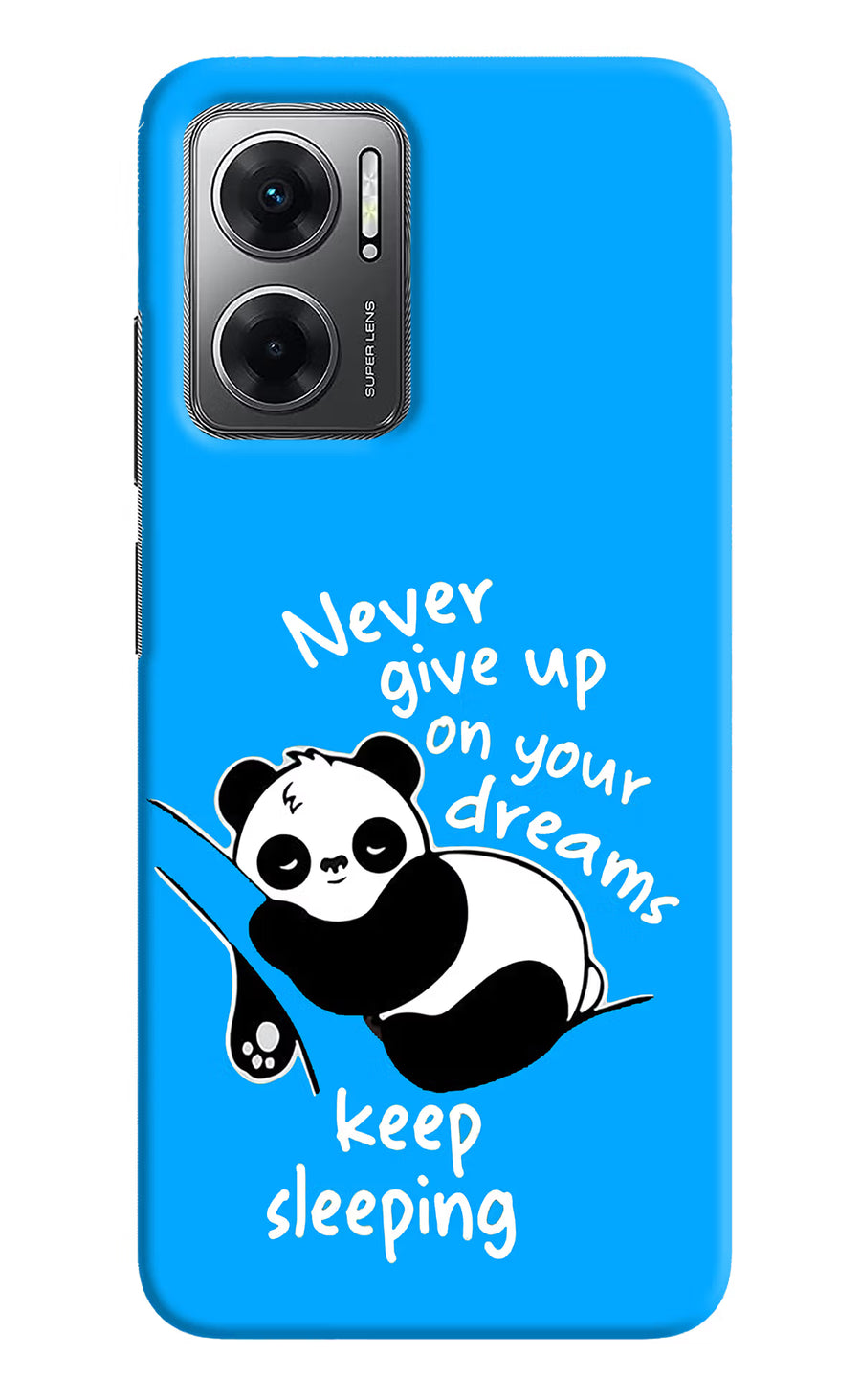 Keep Sleeping Redmi 11 Prime 5G Back Cover, Hard case
