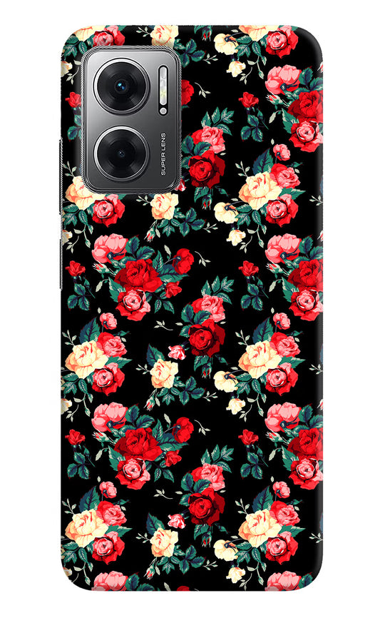 Rose Pattern Redmi 11 Prime 5G Hard Case Back Cover by Casekaro