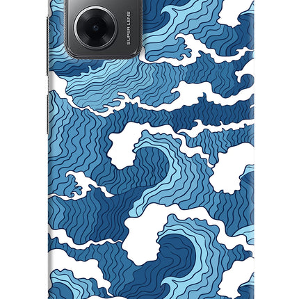 Blue Waves Redmi 11 Prime 5G Hard Case Back Cover by Casekaro